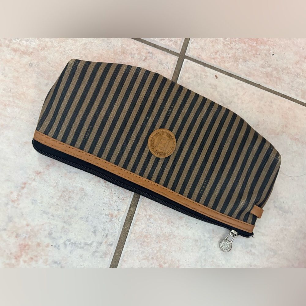 Fendi Perfume COSMETIC CASE storage purse clutch handbag mini bag y2k vintage